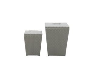 Covered patio basket (set of 2) Oxy - Accessories - Accessories by Il Giardino di Legno