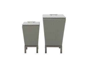 Covered patio basket (set of 2) Oxy - Accessories - Accessories by Il Giardino di Legno