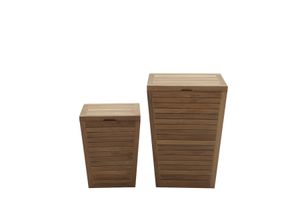 Covered patio basket (set of 2) Oxy - Accessories - Accessories by Il Giardino di Legno