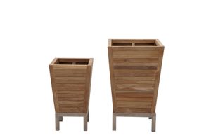 Plant pot holder (set of 2) Ozone - Accessories - Accessories by Il Giardino di Legno