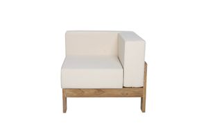 Right corner unit 83 cm Saint Raphael - Sofa by Il Giardino di Legno