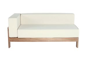 Méridienne / Left corner unit 166 cm Saint Raphael (Copy) - Sofa by Il Giardino di Legno