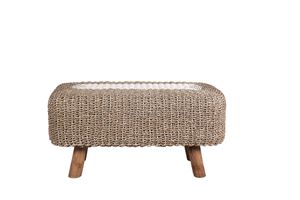 Tara Rectangular Stool - Bench by Il Giardino di Legno