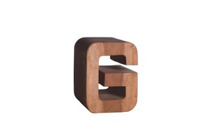 Side table letter G / Stool Suar - Side table by Il Giardino di Legno