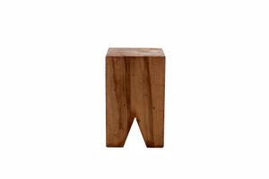 Square side table / Stool Suar - Side table by Il Giardino di Legno