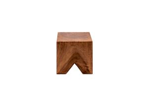 Square side table / Stool Suar - Side table by Il Giardino di Legno