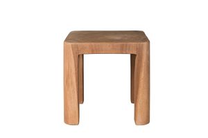Suar Square Side Table - Side table by Il Giardino di Legno