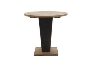 Round single leg dining table Sentosa