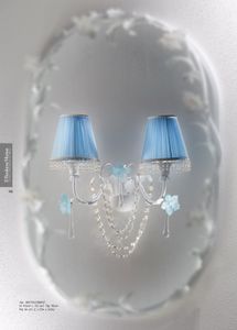 Wall Lamps Classic 1627/A2/BI/AZ - Wall lamp by Il Paralume Marina