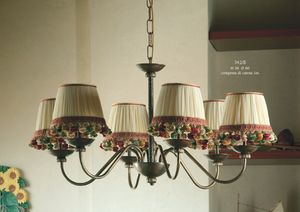 Chandeliers Rustic 342/B - Ceiling lamp by Il Paralume Marina