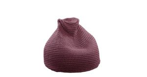Beanbag crocheted - Small - Medium - Large - 6mm "Pear" - Raspberry - Accessories by Ilektras Croshade