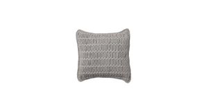 Cushion crocheted both sides - 40*40 / 45*45 - 3mm "Web" - Salmon - Accessories by Ilektras Croshade