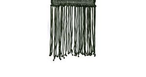 Fringe per meter - 6mm - Olive - Accessories by Ilektras Croshade