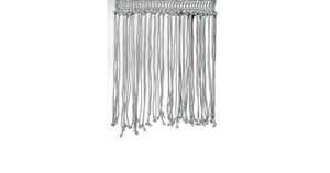 Fringe  per meter - 6mm - Water - Accessories by Ilektras Croshade