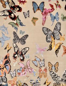 MADAMA BUTTERFLY - Rug by Illulian