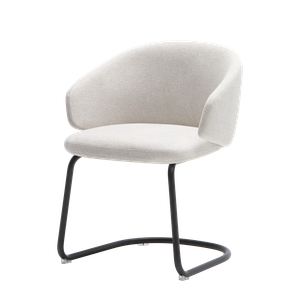Binar 60 Armchair with low back and cantilever base - Armchair by INCLASS
