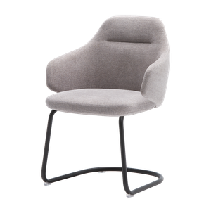 Binar 60 Armchair with medium back and cantilever base - Armchair by INCLASS