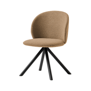 Binar 55 Chair with 4 spoke steel swivel base - Chair by INCLASS