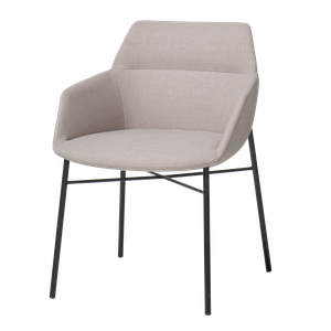 Dunas Xs Armchair with 4 leg frame - Armchair by INCLASS