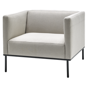 Escalas Single armchair W.80cm with high arms - Armchair by INCLASS