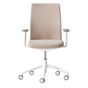 Esitt ESI0050 + ESI0210 Task chair with synchro mechanism and upholstered backrest and arms - Office Chair by INCLASS