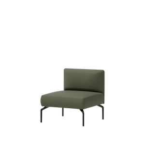 Kern One seater module with backrest - Accessories by INCLASS
