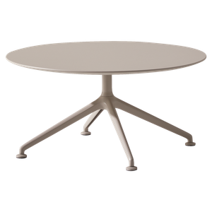 Lex Table h.38cm in colour M82 with round tabletop - Table by INCLASS