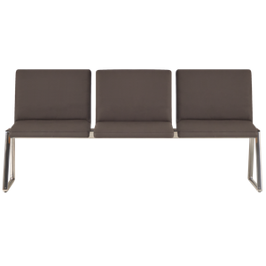 Lin Tapiz LIN0730 + LIN1030 + LIN0140TA 3 seater bench with fully upholstered mono-shells - Bench by INCLASS