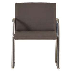 Lin Tapiz Armchair with fully upholstered mono-shell and arms - Armchair by INCLASS