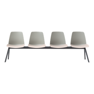 Unnia 4 seater bench frame with legs - Bench by INCLASS