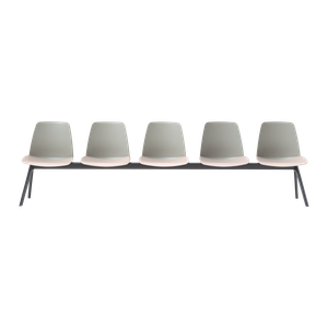 Unnia 5 seater bench frame with legs - Bench by INCLASS