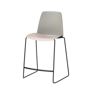 Unnia Medium stool with sled frame - Stool by INCLASS