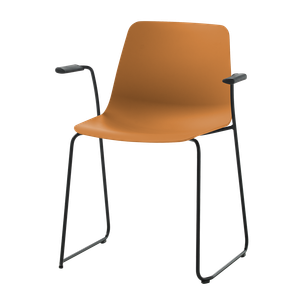 Varya Armchair with sled frame - Armchair by INCLASS