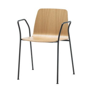Varya Wood Armchair with 4 leg - Armchair by INCLASS