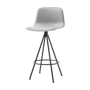 Varya Tapiz Medium stool with 4 spoke steel swivel base - Stool by INCLASS