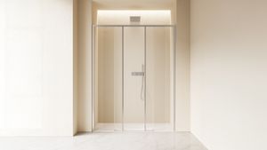 Double sliding door for recess - Shower by INDA®