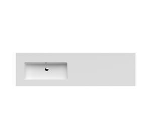 Progetto Filo GALILEO RETTANGOLO FREE - Washbasin cabinet by INDA®