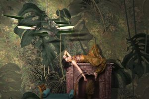 Gold Leaf - Wallpaper by Instabilelab