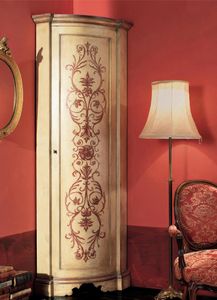 Angoliera decorata a mano AP264 - Cabinet by Interiors Italia
