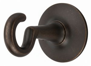 Seilendhaken mit Stockschraube Messing | Hochwertige Abschlüsse - Accessories by Iserlohner Haken