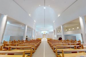 Inn Acoustic - Santuario del Sacro Cuore - Lighting accessories by IsolDesign