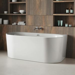 Dalma: Back to Wall Bathtub - Bathtub by Jacuzzi®