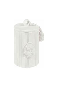 Canister with Tassels - small - Accessories by Jade + Amber