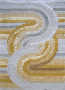 Caliedo TRA-3214, Dark Amber Gold/White - Rug by Jaipur Rugs