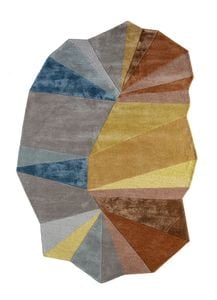 Come Around TNQ-1126, Silver Gray/Golden Apricot - Rug by Jaipur Rugs