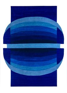 Manthan SPR-7156, Blue Berry/Blue Berry - Rug by Jaipur Rugs