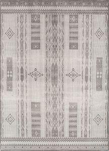 Thyme AKPL-3008, White/Liquorice - Rug by Jaipur Rugs