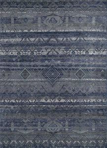 Thyme AKWL-1058(CS-01), Indigo Blue/Denim Ash - Rug by Jaipur Rugs