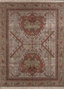 Thyme AKWL-1282, Soft Gold/Walnut - Rug by Jaipur Rugs