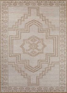Thyme AKWL-1550, Dark Ivory/Soft Beige - Rug by Jaipur Rugs